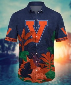 Virginia Cavaliers NCAA Flower Hawaii Shirt For Fans Ver 5