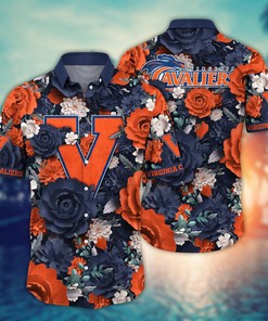Virginia Cavaliers NCAA Flower Hawaii Shirt For Fans Ver 6