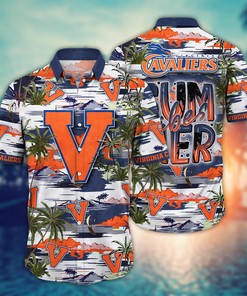 Virginia Cavaliers NCAA Flower Hawaii Shirt For Fans Ver 8