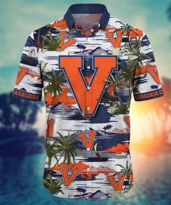 Virginia Cavaliers NCAA Flower Hawaii Shirt For Fans Ver 8
