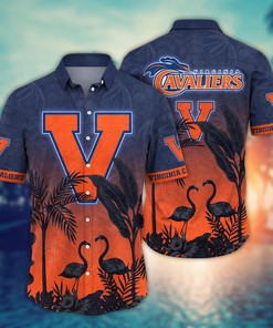 Virginia Cavaliers NCAA Flower Hawaii Shirt For Fans Ver 9