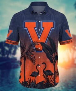 Virginia Cavaliers NCAA Flower Hawaii Shirt For Fans Ver 9