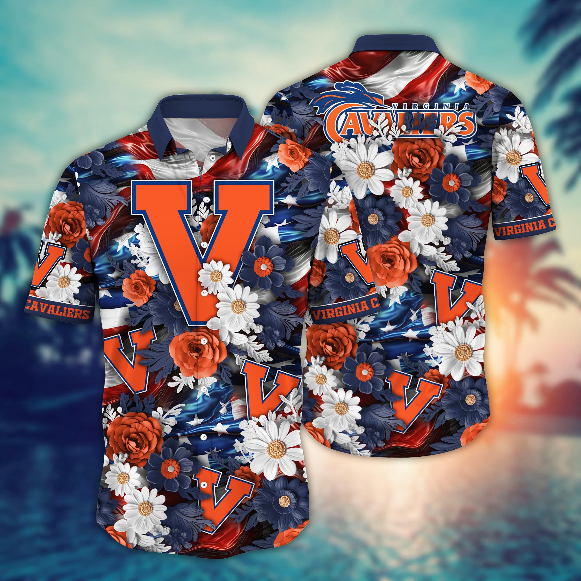 Virginia Cavaliers NCAA Hawaii Shirt Ver 3