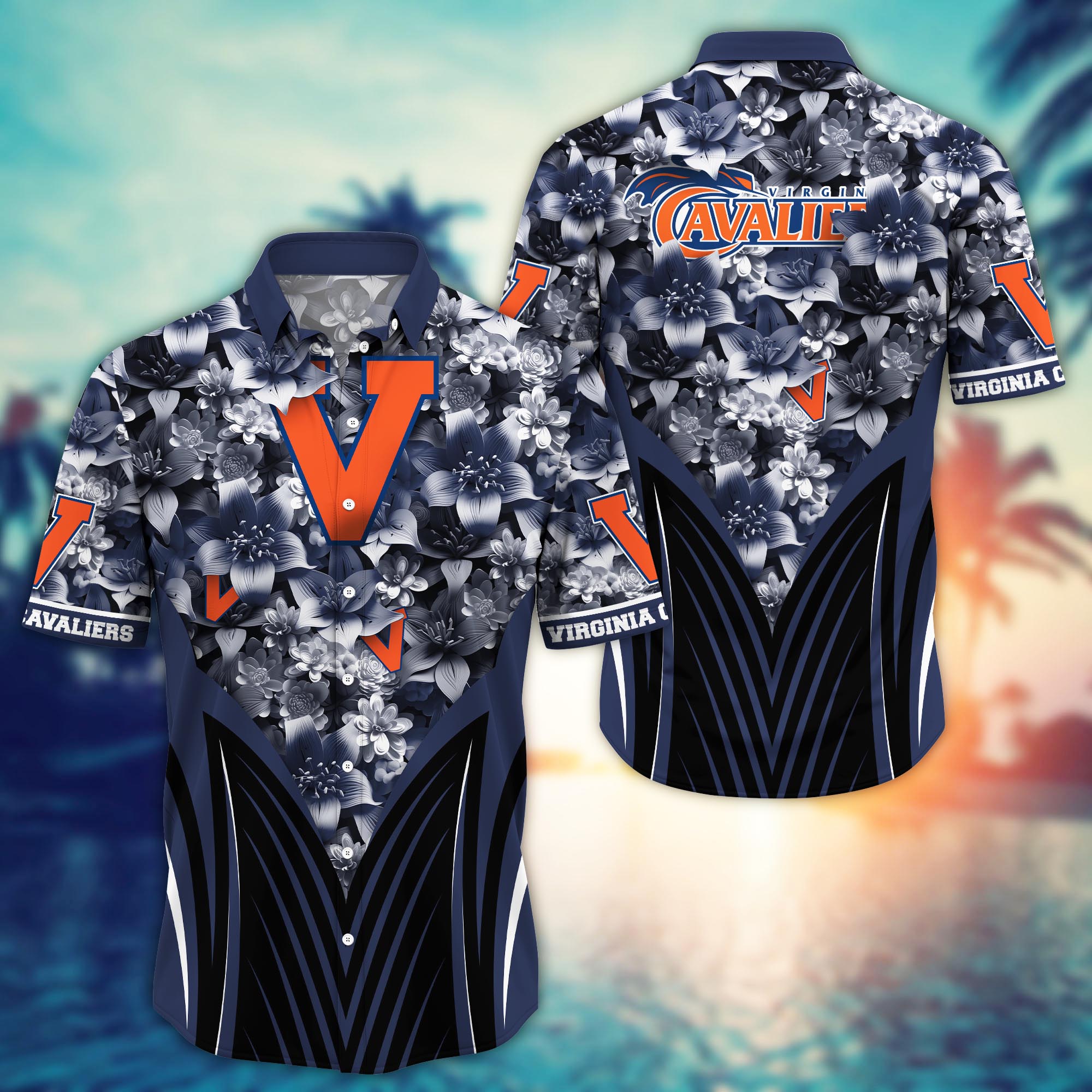 Virginia Cavaliers NCAA Hawaiian Shirt, Aloha Shirt Ver 1