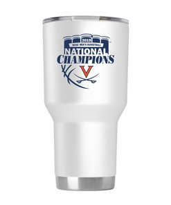 Virginia National Champs White Tumbler - Perfect for Virginia National Champs Fans