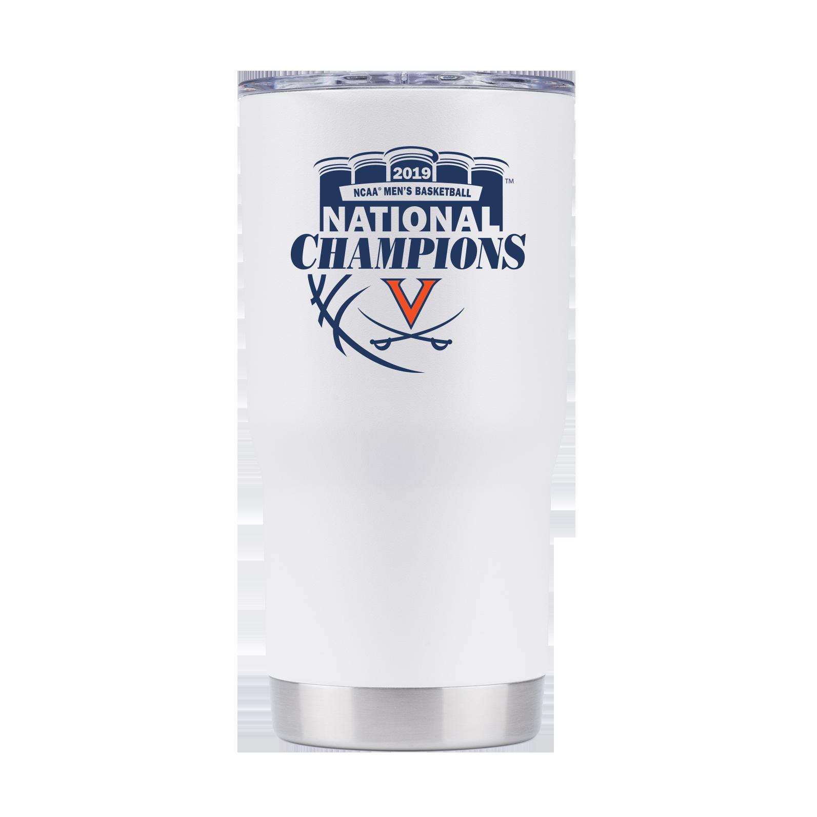 Virginia National Champs White Tumbler - Perfect for Virginia National Champs Fans