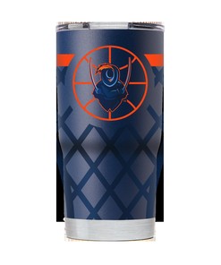Virginia Navy Basketball Tumbler - Show your Virginia Pride