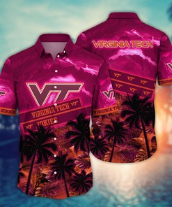 Virginia Tech Hokies NCAA Flower Hawaii Shirt For Fans Ver 21