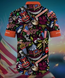 Virginia Tech Hokies NCAA Flower Hawaii Shirt For Fans Ver 3