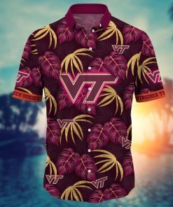 Virginia Tech Hokies NCAA Flower Hawaii Shirt For Fans Ver 33