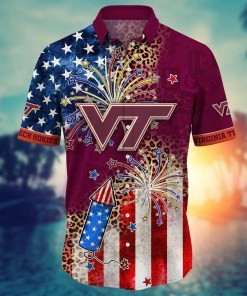 Virginia Tech Hokies NCAA Hawaii Shirt Ver 1