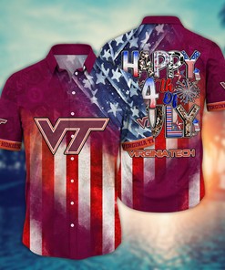 Virginia Tech Hokies NCAA Hawaii Shirt Ver 2