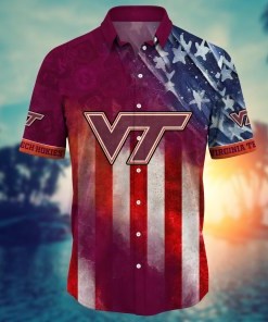 Virginia Tech Hokies NCAA Hawaii Shirt Ver 2