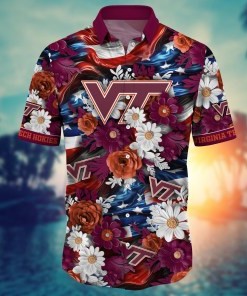 Virginia Tech Hokies NCAA Hawaii Shirt Ver 3