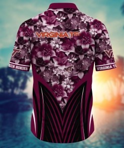 Virginia Tech Hokies NCAA Hawaiian Shirt, Aloha Shirt Ver 1