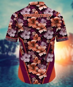 Virginia Tech Hokies NCAA Hawaiian Shirt, Aloha Shirt Ver 2