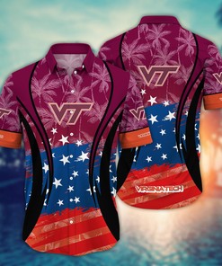 Virginia Tech Hokies NCAA Hawaiian Shirt For Fans