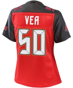 Vita Vea Tampa Bay Buccaneers Nfl Pro Line Womens Player Jersey - Red