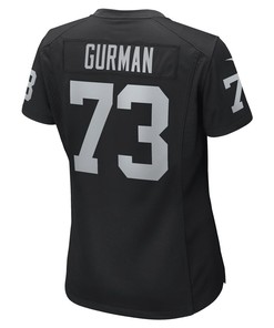 Vitaliy Gurman Las Vegas Raiders Women's Game Player Jersey - Black