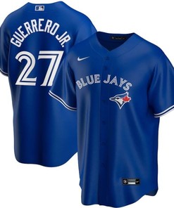 Vladimir Guerrero Jr #27 Toronto Blue Jays 2020 Mlb Blue Jersey