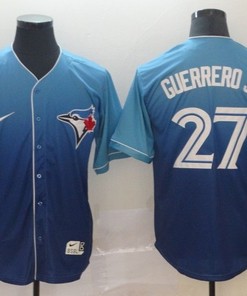 Vladimir Guerrero Jr #27 Toronto Blue Jays 2020 Mlb Gray Jersey
