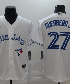 Vladimir Guerrero Jr #27 Toronto Blue Jays 2020 Mlb White Jersey
