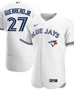 Vladimir Guerrero Jr Toronto Blue Jays Home Authentic Player Jersey White Mlb