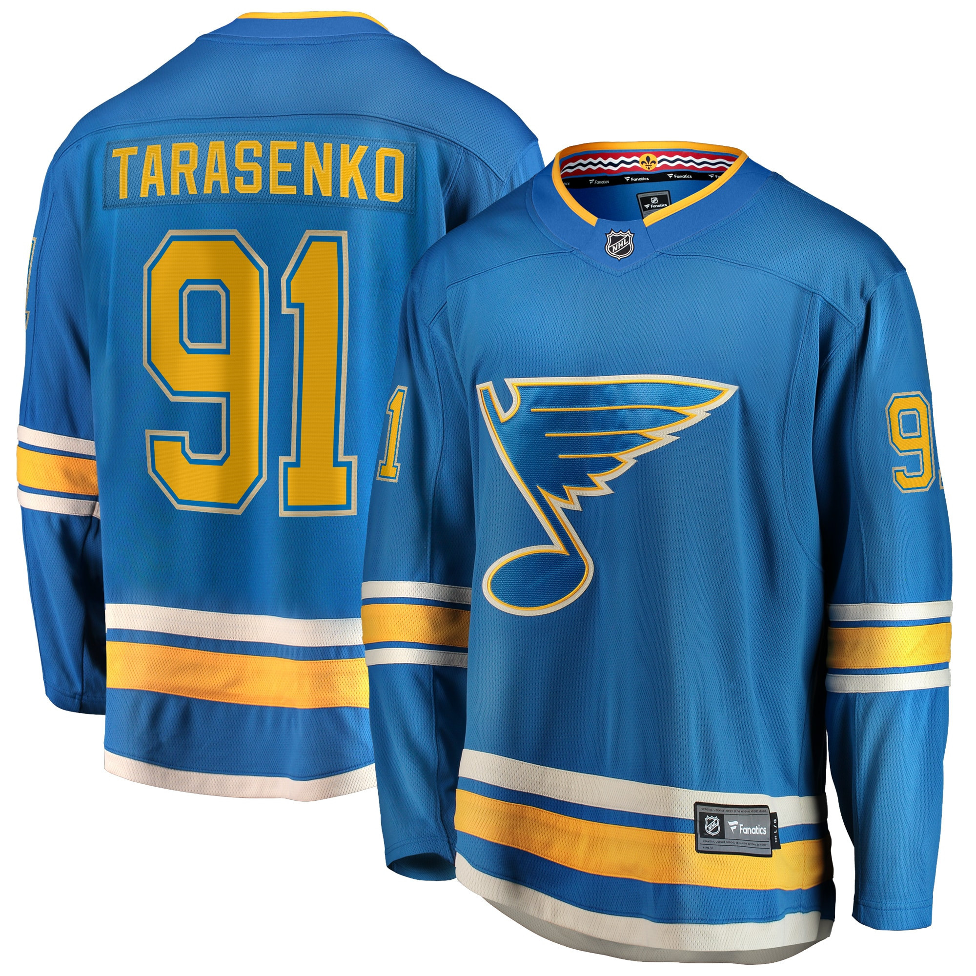 Vladimir Tarasenko St Louis Blues Fanatics Branded Alternate Breakaway Player Jersey Blue Nhl