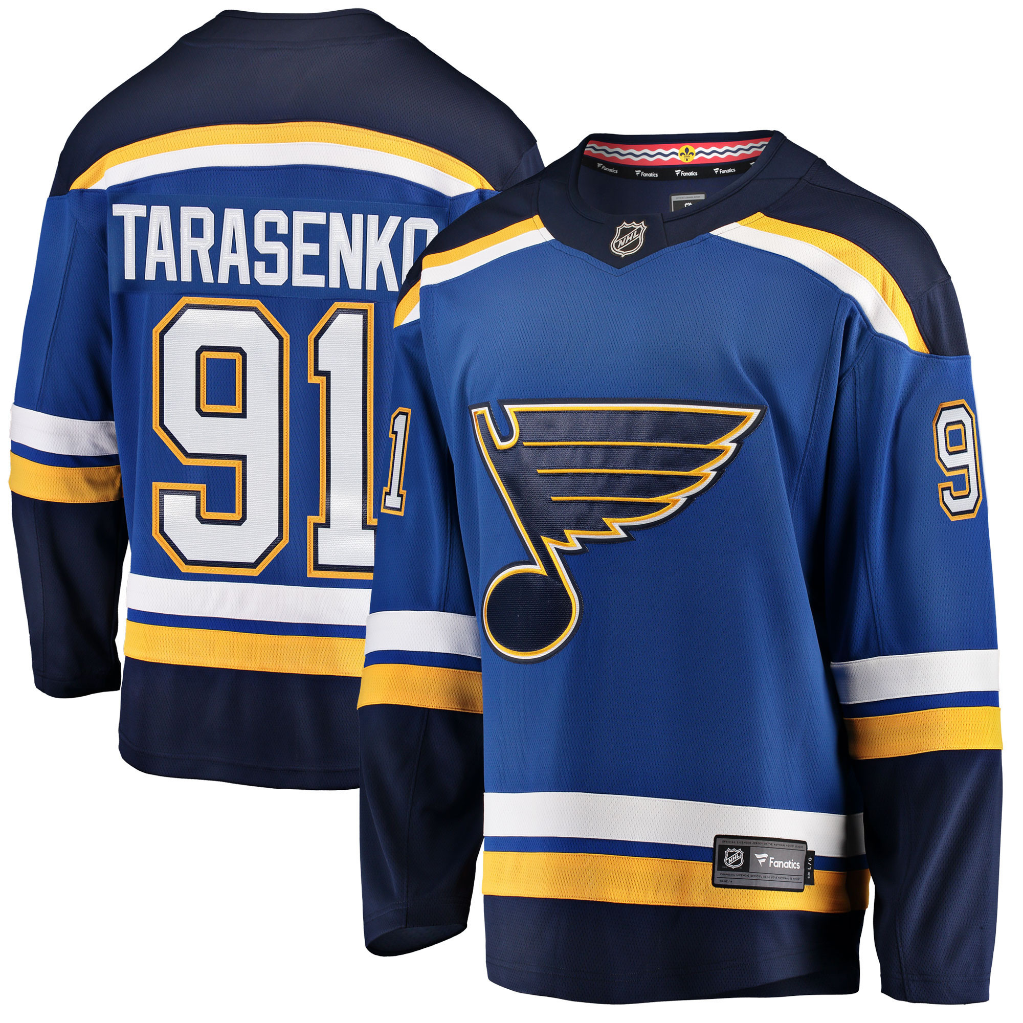 Vladimir Tarasenko St Louis Blues Fanatics Branded Breakaway Player Jersey Royal Nhl