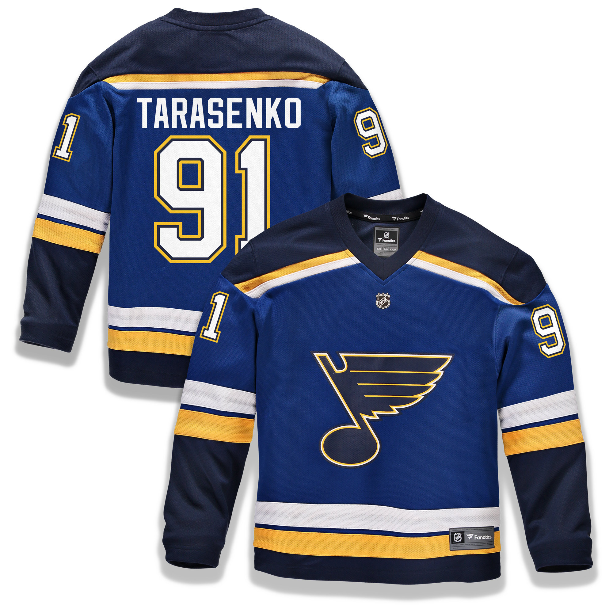 Vladimir Tarasenko St. Louis Blues Fanatics Branded Replica Player Jersey - Blue Nhl