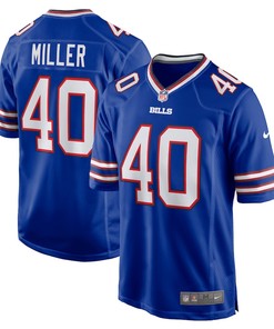 Von Miller 40 Buffalo Bills Game Jersey - Royal
