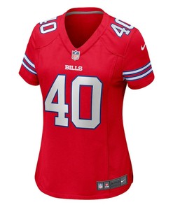 Von Miller 40 Buffalo Bills Women's Alternate Game Jersey - Red