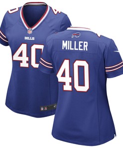 Von Miller 40 Buffalo Bills Women's Game Jersey - Royal Jersey