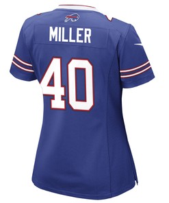 Von Miller 40 Buffalo Bills Women's Game Jersey - Royal Jersey