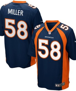 Von Miller Denver Broncos Nike Youth Alternate Game Jersey - Navy Blue