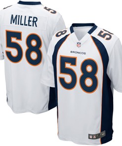 Von Miller Denver Broncos Nike Youth Game Jersey - White