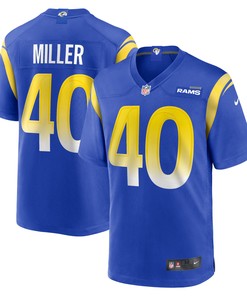 Von Miller Los Angeles Rams Game Jersey - Royal Nfl