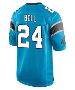 Vonn Bell 24 Carolina Panthers Men Game Jersey - Blue