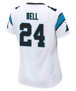 Vonn Bell 24 Carolina Panthers Women Game Jersey - White