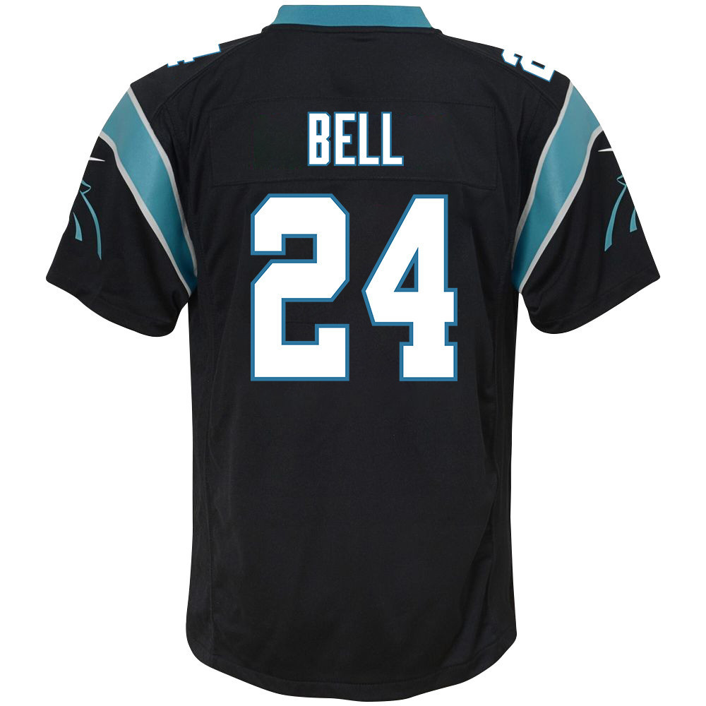 Vonn Bell 24 Carolina Panthers Youth Game Jersey - Black