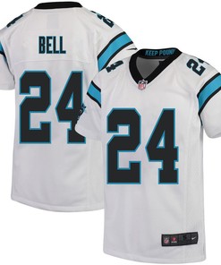 Vonn Bell 24 Carolina Panthers Youth Game Jersey - White