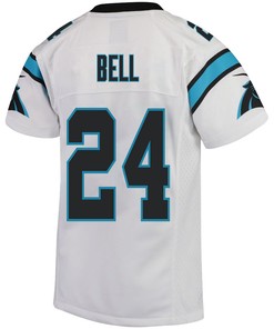 Vonn Bell 24 Carolina Panthers Youth Game Jersey - White