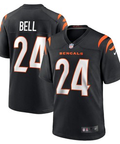Vonn Bell 24 Cincinnati Bengals Game Jersey - Black