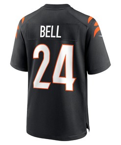 Vonn Bell 24 Cincinnati Bengals Game Jersey - Black