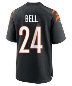Vonn Bell 24 Cincinnati Bengals Super Bowl LVII Champions Men Game Jersey - Black