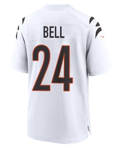 Vonn Bell 24 Cincinnati Bengals Super Bowl LVII Champions Men Game Jersey - White