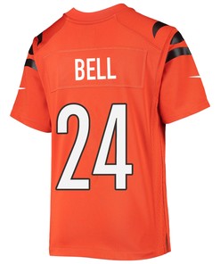 Vonn Bell 24 Cincinnati Bengals Super Bowl LVII Champions Youth Alternate Game Jersey - Black