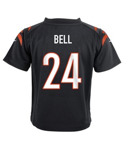 Vonn Bell 24 Cincinnati Bengals Super Bowl LVII Champions Youth Game Jersey - Black
