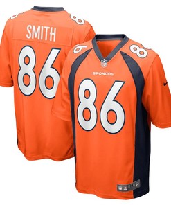Vyncint Smith Denver Broncos Game Player Jersey - Orange