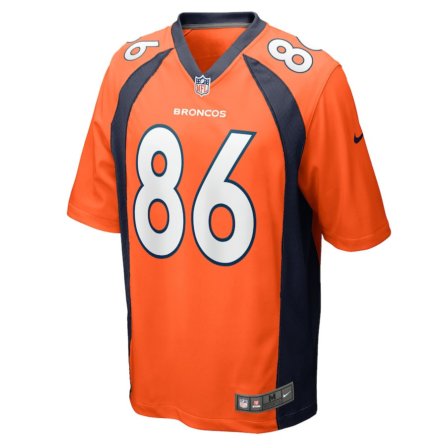 Vyncint Smith Denver Broncos Game Player Jersey - Orange